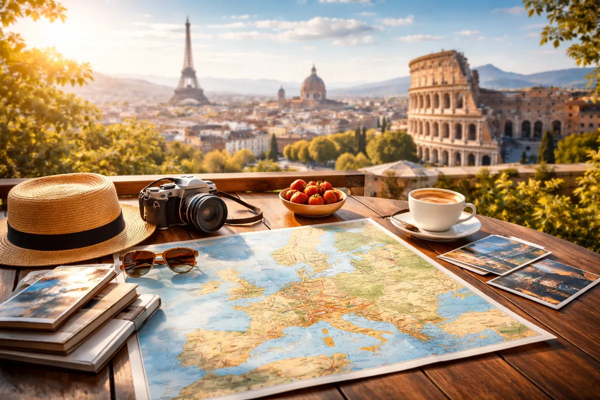 Combien de jours faut-il pour un voyage d'horizon en Europe